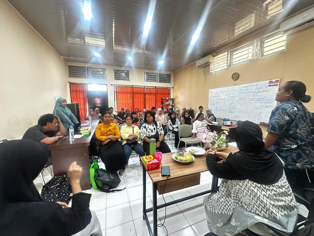 Suasana asesmen kedua di mana Kepala Pusat membuka asesmen